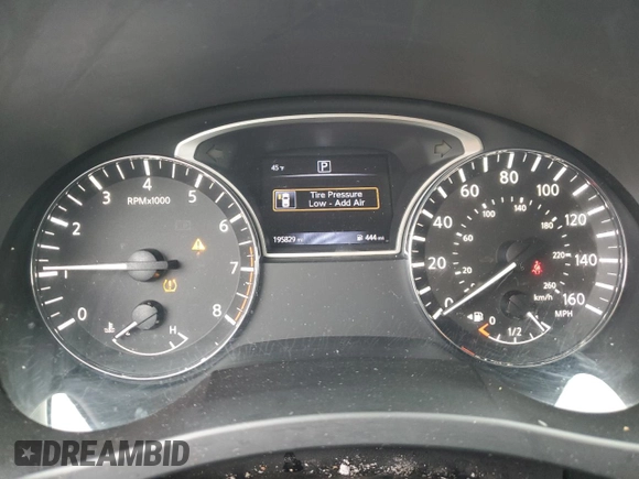 2017 Nissan Altima S with VIN 1N4AL3AP5HN342007, listed as a Copart auction lot 52498325 with 195,829 mi miles and Salvage Title. Bid and sale history available at DreamBid. Image 9.