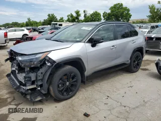 2022 Toyota RAV4 Hybrid XSE with VIN JTME6RFV6ND520845, listed as a Copart auction lot 57357865 with 48,462 mi miles and Salvage title. Bid and sale history available at DreamBid. Image 1.