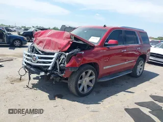 2015 Cadillac Escalade Luxury z VIN 1GYS3BKJ3FR275149, wystawiony jako IAAI lot #42052367 z przebiegiem 111 133 mil mil oraz . Historia ofert i sprzedaży dostępna na DreamBid. Obrazek 2.