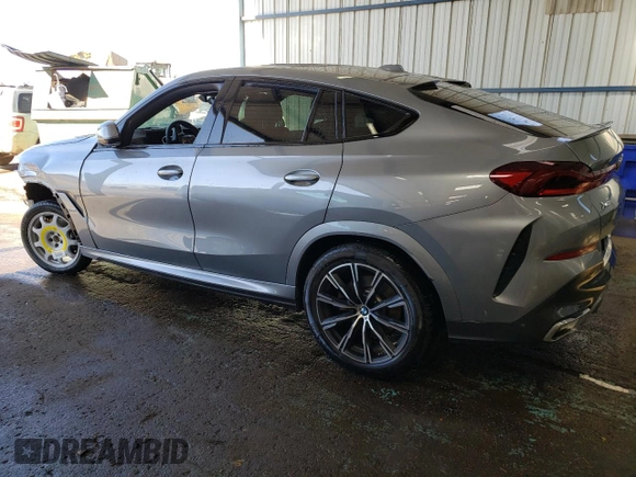2025 BMW X6 xDrive40i with VIN 5UX33EX04S9W89514, listed as a Copart auction lot 45770205 with 0 mi miles and Clean Title. Bid and sale history available at carsss.com. Image 2.