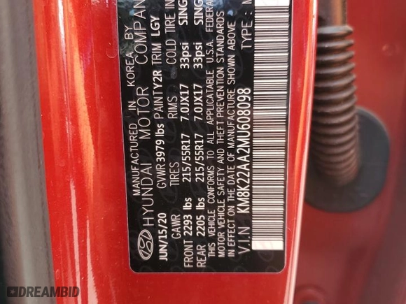 2021 Hyundai Kona SEL with VIN KM8K22AA2MU608098, listed as a Copart auction lot 51352065 with 25,804 mi miles and Non Repairable. Bid and sale history available at carsss.com. Image 13.