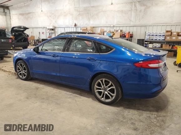 2017 Ford Fusion S with VIN 3FA6P0G70HR162107, listed as a Copart auction lot 53928925 with 147,695 mi miles and Clean Title. Bid and sale history available at carsss.com. Image 2.