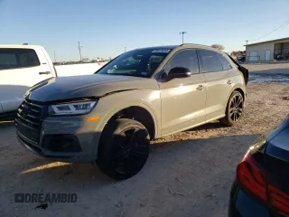2020 Audi SQ5 Prestige with VIN WA1C4AFY8L2029155, listed as a Copart auction lot 72798372 with 32,631 mi miles. Bid and sale history available at carsss.com. Image 1.