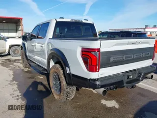 2024 Ford F-150 Raptor with VIN 1FTFW1RG0RFC21543, listed as a IAAI auction lot 41845627 with 11,808 mi miles and . Bid and sale history available at DreamBid. Image 3.