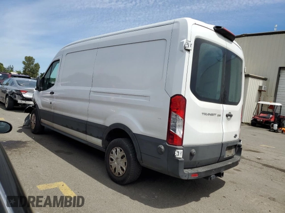 2019 Ford Transit with VIN 1FTYR2CG6KKB30997, listed as a Copart auction lot 58877554 with 43,205 mi miles and Salvage Title. Bid and sale history available at carsss.com. Image 2.