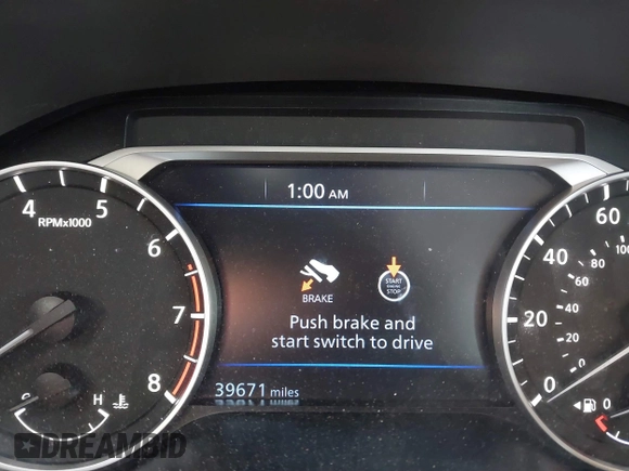 2023 Nissan Altima SL with VIN 1N4BL4EV2PN345867, listed as a IAAI auction lot 41434744 with 39,671 mi miles and . Bid and sale history available at DreamBid. Image 15.
