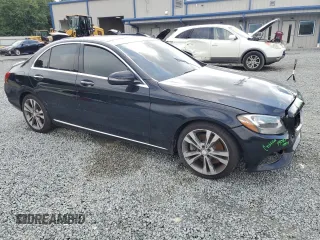 2016 Mercedes-Benz C 300 with VIN 55SWF4JB7GU129184, listed as a Copart auction lot 64310895 with 136,660 mi miles and Salvage title. Bid and sale history available at DreamBid. Image 4.