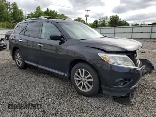 2016 Nissan Pathfinder S with VIN 5N1AR2MM9GC622166, listed as a Copart auction lot 56943115 with 140,656 mi miles and Salvage title. Bid and sale history available at DreamBid. Image 4.