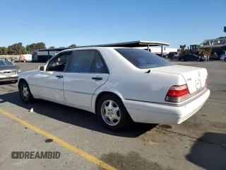 1997 Mercedes-Benz S-Class with VIN WDBGA33G3VA351992, listed as a Copart auction lot 78635674 with 84,302 mi miles and Clean Title. Bid and sale history available at carsss.com. Image 2.