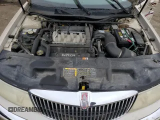 2001 Lincoln Continental with VIN 1LNHM97V11Y681989, listed as a Copart auction lot 46539725 with 107,130 mi miles and Salvage Title. Bid and sale history available at DreamBid. Image 11.