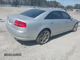2008 Audi A8 L 4.2L with VIN WAUMV94E98N014228, listed as a IAAI auction lot 41291694 with 177,942 mi miles. Bid and sale history available at carsss.com. Image 4.