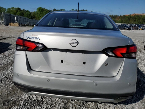 2024 Nissan Versa S with VIN 3N1CN8DVXRL896202, listed as a Copart auction lot 52783645 with 22,496 mi miles and Salvage Title. Bid and sale history available at DreamBid. Image 6.