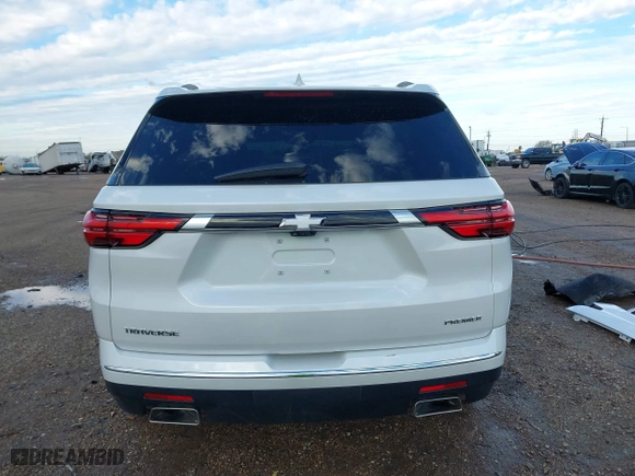 2023 Chevrolet Traverse Premier with VIN 1GNERKKW9PJ177893, listed as a IAAI auction lot 41262583 with 35,470 mi miles. Bid and sale history available at carsss.com. Image 17.