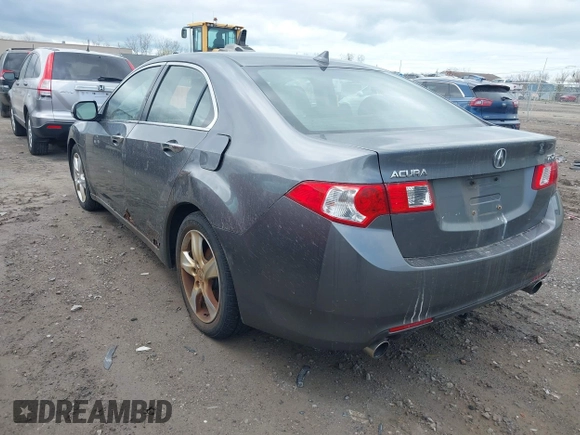 2010 Acura TSX with VIN JH4CU2F60AC015069, listed as a IAAI auction lot 42047083 with 165,671 mi miles. Bid and sale history available at carsss.com. Image 3.