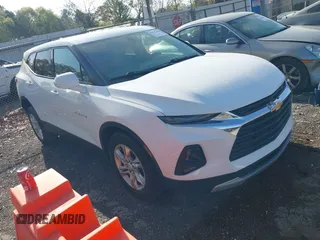 2019 Chevrolet Blazer z VIN 3GNKBBRA9KS697522, wystawiony jako IAAI lot #41935646 z przebiegiem 58 710 mil mil oraz . Historia ofert i sprzedaży dostępna na DreamBid. Obrazek 1.