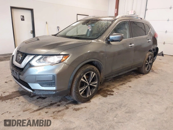 2019 Nissan Rogue SV with VIN JN8AT2MV0KW385450, listed as a IAAI auction lot 41724976 with 75,345 mi miles. Bid and sale history available at carsss.com. Image 2.