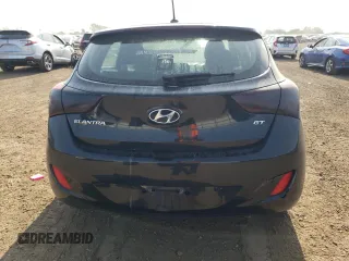 2016 Hyundai Elantra GT with VIN KMHD35LH7GU295801, listed as a Copart auction lot 68024214 with 0 mi miles and Salvage Title. Bid and sale history available at carsss.com. Image 6.