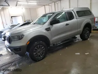 2023 Ford Ranger XL with VIN 1FTER1FH5PLE02247, listed as a Copart auction lot 87676905 with 36,245 mi miles and Salvage Title. Bid and sale history available at carsss.com. Image 1.