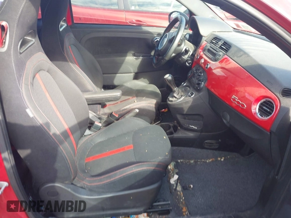 2013 FIAT 500 Abarth with VIN 3C3CFFFH5DT743455, listed as a IAAI auction lot 41995142 with 117,071 mi miles and . Bid and sale history available at DreamBid. Image 5.