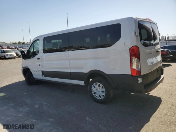 2023 Ford Transit Passenger Wagon XL with VIN 1FBAX2YG3PKB27289, listed as a Copart auction lot 55543144 with 8,630 mi miles and Salvage Title. Bid and sale history available at carsss.com. Image 2.