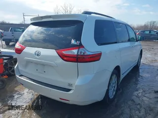 2017 Toyota Sienna XLE with VIN 5TDDZ3DC3HS171251, listed as a IAAI auction lot 41637035 with 124,127 mi miles and . Bid and sale history available at DreamBid. Image 4.