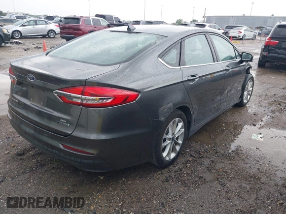 2019 Ford Fusion Hybrid SE with VIN 3FA6P0LU3KR108898, listed as a IAAI auction lot 41882847 with 159,076 mi miles. Bid and sale history available at carsss.com. Image 4.