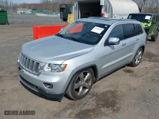 2012 Jeep Grand Cherokee Overland with VIN 1C4RJFCGXCC292257, listed as a IAAI auction lot 41844192 with 182,522 mi miles. Bid and sale history available at carsss.com. Image 17.