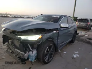 2024 Infiniti QX55 Luxe with VIN 3PCAJ5JR4RF104646, listed as a Copart auction lot 82784634 with 14,088 mi miles and Salvage Title. Bid and sale history available at DreamBid. Image 1.