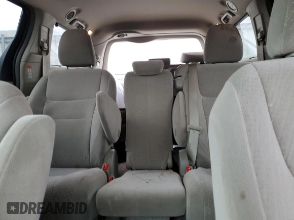 2015 Toyota Sienna LE AAS with VIN 5TDKK3DC5FS553953, listed as a Copart auction lot 47983395 with 64,830 mi miles and Salvage Title. Bid and sale history available at DreamBid. Image 10.