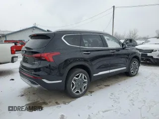 2021 Hyundai Santa Fe Hybrid SEL Premium with VIN KM8S3DA14MU012015, listed as a Copart auction lot 81271924 with 0 mi miles and Salvage Title. Bid and sale history available at carsss.com. Image 3.