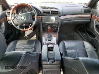 2001 BMW 7 Series 740iA with VIN WBAGG83431DN84652, listed as a Copart auction lot 64172434 with 75,598 mi miles and Salvage Title. Bid and sale history available at carsss.com. Image 8.