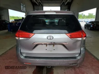 2011 Toyota Sienna XLE with VIN 5TDDK3DC7BS022837, listed as a Copart auction lot 60811445 with 210,732 mi miles and Salvage title. Bid and sale history available at DreamBid. Image 6.