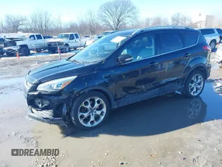 2015 Ford Escape Titanium with VIN 1FMCU9J91FUC68152, listed as a IAAI auction lot 41620725 with 195,122 mi miles. Bid and sale history available at carsss.com. Image 2.