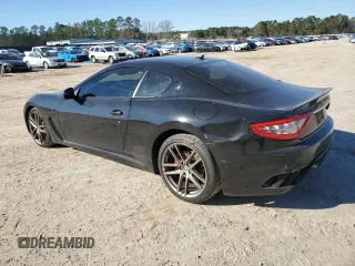 2012 Maserati GranTurismo MC Stradale with VIN ZAM45MLA0C0066191, listed as a Copart auction lot 87061834 with 64,665 mi miles and Salvage Title. Bid and sale history available at carsss.com. Image 2.