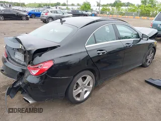 2015 Mercedes-Benz CLA 250 with VIN WDDSJ4GB1FN259134, listed as a IAAI auction lot 42372651 with 114,690 mi miles and . Bid and sale history available at DreamBid. Image 4.