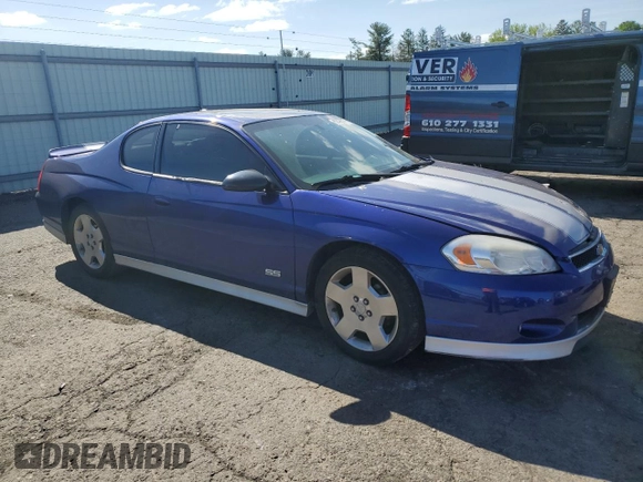 2007 Chevrolet Monte Carlo SS z VIN 2G1WL15C379224334, wystawiony jako Copart lot #57466765 z przebiegiem 168 656 mil mil oraz Szkoda całkowita • Salvage title. Historia ofert i sprzedaży dostępna na DreamBid. Obrazek 4.