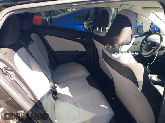 2017 Toyota Prius Two z VIN JTDKBRFU1H3047596, wystawiony jako IAAI lot #41868277 z przebiegiem 160 824 mil mil oraz . Historia ofert i sprzedaży dostępna na DreamBid. Obrazek 8.