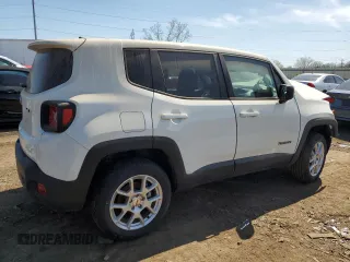 2023 Jeep Renegade Latitude with VIN ZACNJDB19PPP68772, listed as a Copart auction lot 54206465 with 22,346 mi miles and Non Repairable. Bid and sale history available at carsss.com. Image 3.