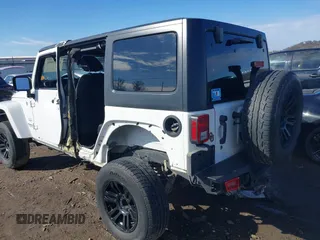 2017 Jeep Wrangler Unlimited Sahara with VIN 1C4BJWEG2HL552382, listed as a IAAI auction lot 41631092 with 96,097 mi miles and . Bid and sale history available at DreamBid. Image 3.