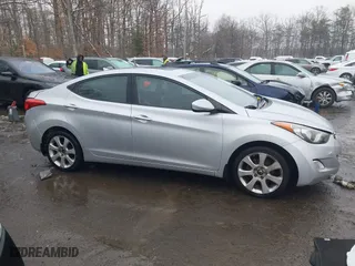2012 Hyundai Elantra GLS with VIN KMHDH4AE6CU448280, listed as a IAAI auction lot 41548514 with 211,089 mi miles. Bid and sale history available at carsss.com. Image 13.