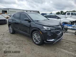2022 Buick Encore GX Essence with VIN KL4MMFSL1NB028024, listed as a Copart auction lot 58485555 with 63,923 mi miles and Salvage title. Bid and sale history available at DreamBid. Image 4.