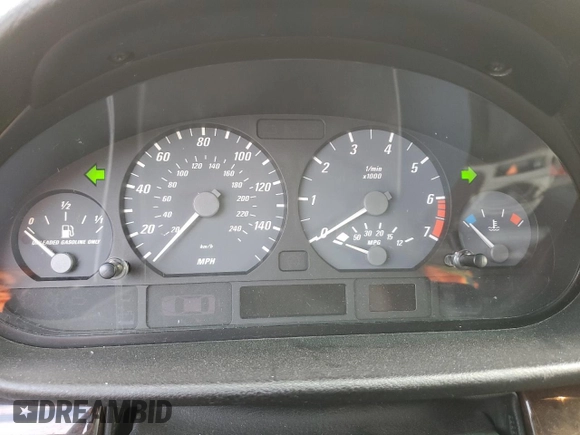 2003 BMW 3 Series 325Ci with VIN WBABS33493PG89518, listed as a Copart auction lot 74748284 with 0 mi miles and Salvage Title. Bid and sale history available at carsss.com. Image 9.