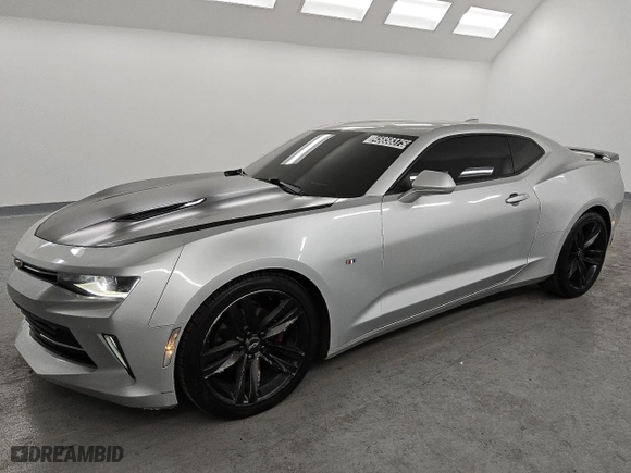 2016 Chevrolet Camaro 1LT with VIN 1G1FB1RS9G0133034, listed as a Copart auction lot 45858375 with 89113 miles and Clean Title. Bid and sale history available at carsss.com. Image 1.