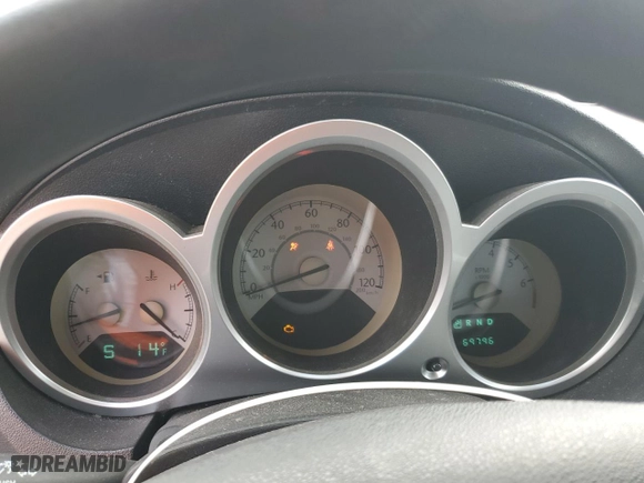2009 Chrysler Sebring Touring with VIN 1C3LC55D49N515536, listed as a Copart auction lot 77092124 with 69,796 mi miles and Non Repairable. Bid and sale history available at carsss.com. Image 9.