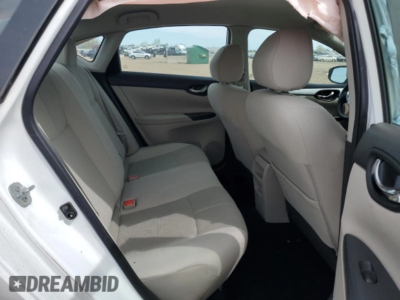 2017 Nissan Sentra S with VIN 3N1AB7AP7HY212742, listed as a Copart auction lot 54437495 with 63,438 mi miles and Salvage title. Bid and sale history available at DreamBid. Image 10.