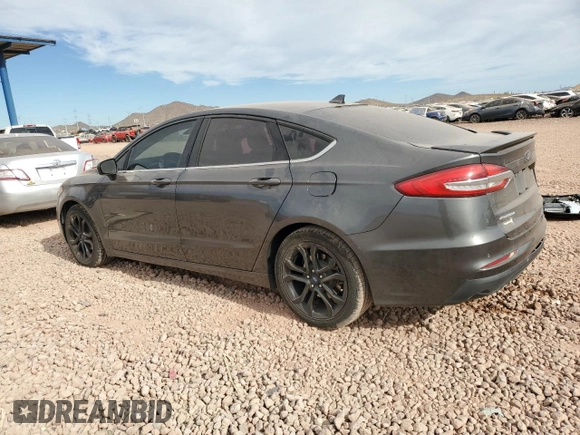 2019 Ford Fusion SE with VIN 3FA6P0HD4KR177589, listed as a Copart auction lot 86351984 with 126,075 mi miles and Salvage Title. Bid and sale history available at carsss.com. Image 2.