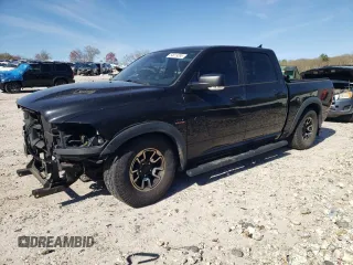 2017 Ram 1500 Rebel z VIN 1C6RR7YT5HS553531, wystawiony jako Copart lot #54819395 z przebiegiem 86 774 mil mil oraz Szkoda całkowita • Salvage title. Historia ofert i sprzedaży dostępna na DreamBid. Obrazek 1.