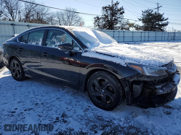 2020 Subaru Legacy Special Sports with VIN 4S3BWAG66L3013930, listed as a Copart auction lot 45466305 with 74,250 mi miles and Salvage Title. Bid and sale history available at DreamBid. Image 4.