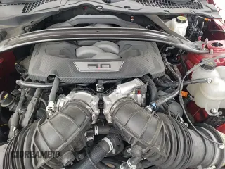 2024 Ford Mustang GT with VIN 1FA6P8CF1R5411059, listed as a Copart auction lot 84186465 with 28,375 mi miles and Salvage title. Bid and sale history available at DreamBid. Image 14.