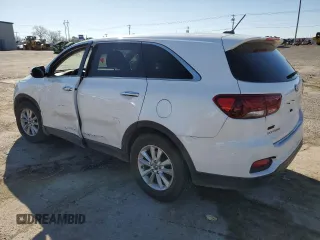 2020 Kia Sorento LX with VIN 5XYPG4A3XLG651712, listed as a Copart auction lot 47490945 with 95,612 mi miles and Salvage Title. Bid and sale history available at carsss.com. Image 2.